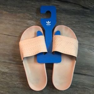 Adidas Adilette pink slides